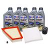 10. Kit Cambio de aceite para Volkswagen Gol, Crossfox y Voyage- Aceite 5w30 -motor CFZ-
